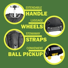 Load image into Gallery viewer, Packhopper for Pickleball - Wheeled Backpack and Ball Hopper in One
